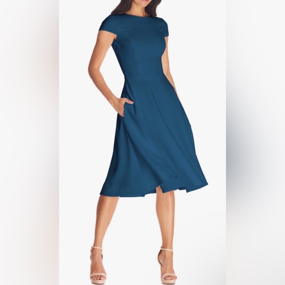 Dress the Population Livia Dress - Peacock Blue - Picture 2 of 11